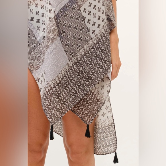 Raj Gray patchwork Kimono Cardigan - Picture 4 of 4